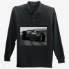 Long Sleeve Silk Touch Polo with Pocket Thumbnail