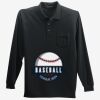 Long Sleeve Silk Touch Polo with Pocket Thumbnail