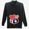 Long Sleeve Silk Touch Polo with Pocket Thumbnail