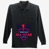 Long Sleeve Silk Touch Polo with Pocket Thumbnail