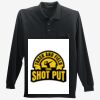 Long Sleeve Silk Touch Polo with Pocket Thumbnail