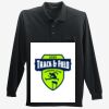 Long Sleeve Silk Touch Polo with Pocket Thumbnail