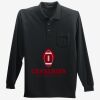 Long Sleeve Silk Touch Polo with Pocket Thumbnail
