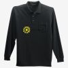 Long Sleeve Silk Touch Polo with Pocket Thumbnail