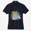 Women's Heavyweight Cotton Pique Polo Thumbnail