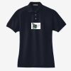 Women's Heavyweight Cotton Pique Polo Thumbnail