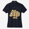 Women's Heavyweight Cotton Pique Polo Thumbnail