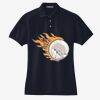 Women's Heavyweight Cotton Pique Polo Thumbnail