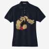 Women's Heavyweight Cotton Pique Polo Thumbnail