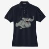 Women's Heavyweight Cotton Pique Polo Thumbnail