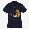 Women's Heavyweight Cotton Pique Polo Thumbnail