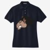 Women's Heavyweight Cotton Pique Polo Thumbnail