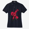 Women's Heavyweight Cotton Pique Polo Thumbnail