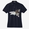 Women's Heavyweight Cotton Pique Polo Thumbnail