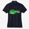 Women's Heavyweight Cotton Pique Polo Thumbnail