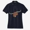Women's Heavyweight Cotton Pique Polo Thumbnail