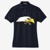 Women's Heavyweight Cotton Pique Polo Thumbnail