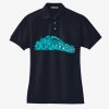 Women's Heavyweight Cotton Pique Polo Thumbnail