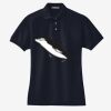 Women's Heavyweight Cotton Pique Polo Thumbnail