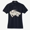 Women's Heavyweight Cotton Pique Polo Thumbnail