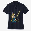 Women's Heavyweight Cotton Pique Polo Thumbnail