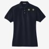 Women's Heavyweight Cotton Pique Polo Thumbnail