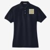 Women's Heavyweight Cotton Pique Polo Thumbnail
