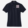 Women's Heavyweight Cotton Pique Polo Thumbnail
