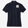 Women's Heavyweight Cotton Pique Polo Thumbnail