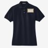 Women's Heavyweight Cotton Pique Polo Thumbnail