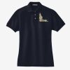 Women's Heavyweight Cotton Pique Polo Thumbnail