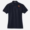 Women's Heavyweight Cotton Pique Polo Thumbnail