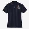 Women's Heavyweight Cotton Pique Polo Thumbnail