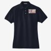 Women's Heavyweight Cotton Pique Polo Thumbnail