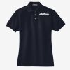 Women's Heavyweight Cotton Pique Polo Thumbnail