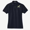Women's Heavyweight Cotton Pique Polo Thumbnail
