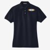 Women's Heavyweight Cotton Pique Polo Thumbnail