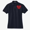 Women's Heavyweight Cotton Pique Polo Thumbnail