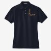 Women's Heavyweight Cotton Pique Polo Thumbnail