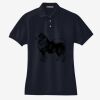 Women's Heavyweight Cotton Pique Polo Thumbnail