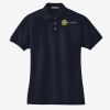 Women's Heavyweight Cotton Pique Polo Thumbnail