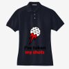 Women's Heavyweight Cotton Pique Polo Thumbnail
