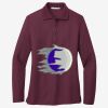 Women's Silk Touch Long Sleeve Polo Thumbnail