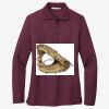 Women's Silk Touch Long Sleeve Polo Thumbnail