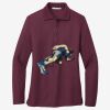 Women's Silk Touch Long Sleeve Polo Thumbnail