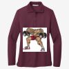 Women's Silk Touch Long Sleeve Polo Thumbnail