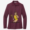 Women's Silk Touch Long Sleeve Polo Thumbnail
