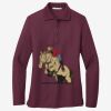 Women's Silk Touch Long Sleeve Polo Thumbnail