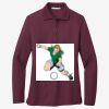 Women's Silk Touch Long Sleeve Polo Thumbnail