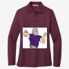 Women's Silk Touch Long Sleeve Polo Thumbnail